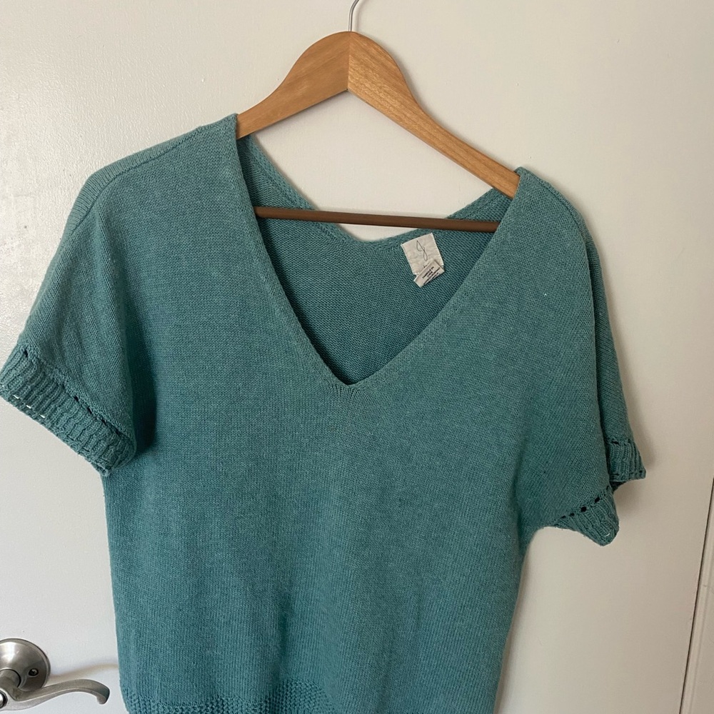 Joie Aqua Knit V-Neck Top